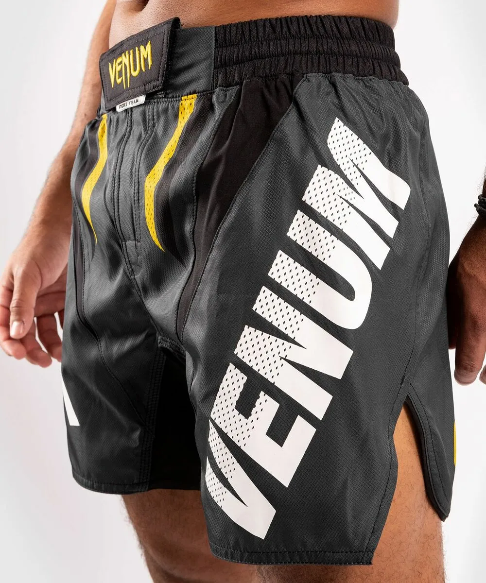 Venum One FC Impact Fightshorts - Grey-Yellow 8 Venum One FC Impact Fightshorts - Grey-Yellow - Image 6