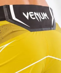 UFC Venum Authentic Fight Night Women's Shorts - Short Fit - Yellow 16 UFC Venum Authentic Fight Night Women's Shorts - Short Fit - Yellow -Training gear shop e9ba580d13f07d31abadf26049b798cd8544891e VNMUFC 00020 006 06