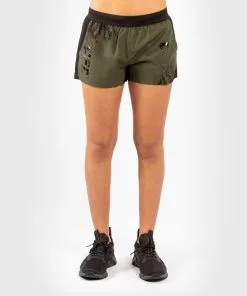 UFC Venum Authentic Fight Week Women's Performance Shorts - Khaki