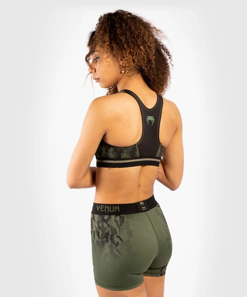 UFC Venum Authentic Fight Week Women's Sport Bra - Khaki 8 UFC Venum Authentic Fight Week Women's Sport Bra - Khaki - Image 6