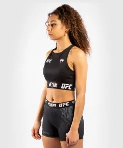 UFC Venum Authentic Fight Week Women's Weigh-in Bra - Black -Training gear shop eb2ef4bfc3e5a4cb53431472e5a39863d4856a76 VNMUFC 00030 001 03