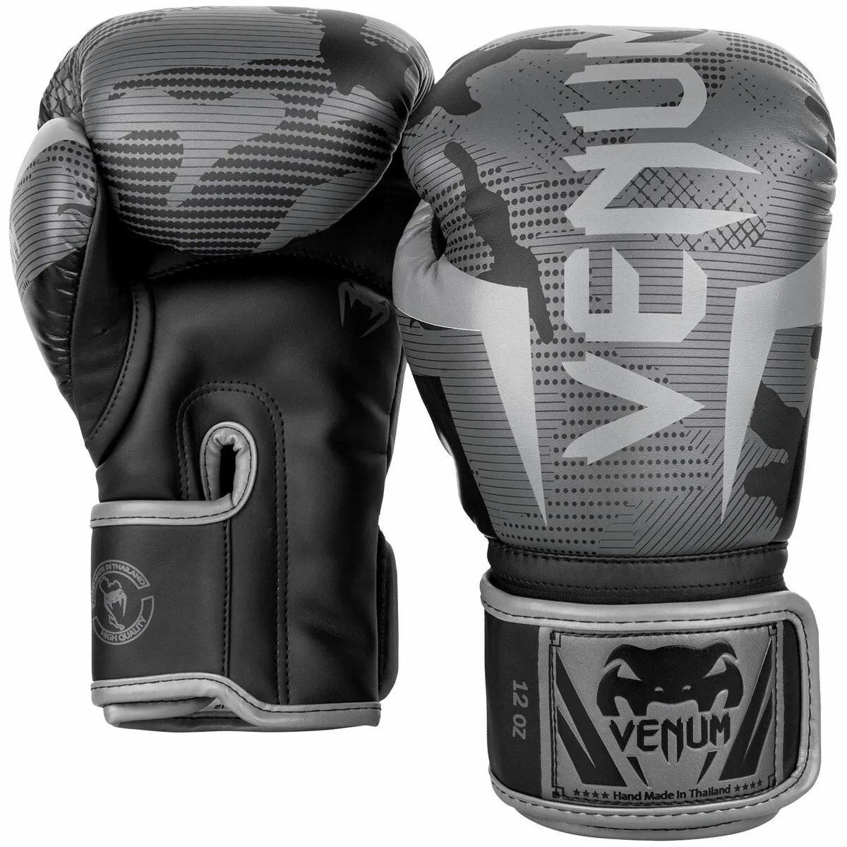 Venum Elite Boxing Gloves Black-Dark Camo 4 Venum Elite Boxing Gloves Black-Dark Camo - Image 2