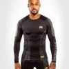 Venum Athletics Rashguard Long Sleeves - Black-Gold