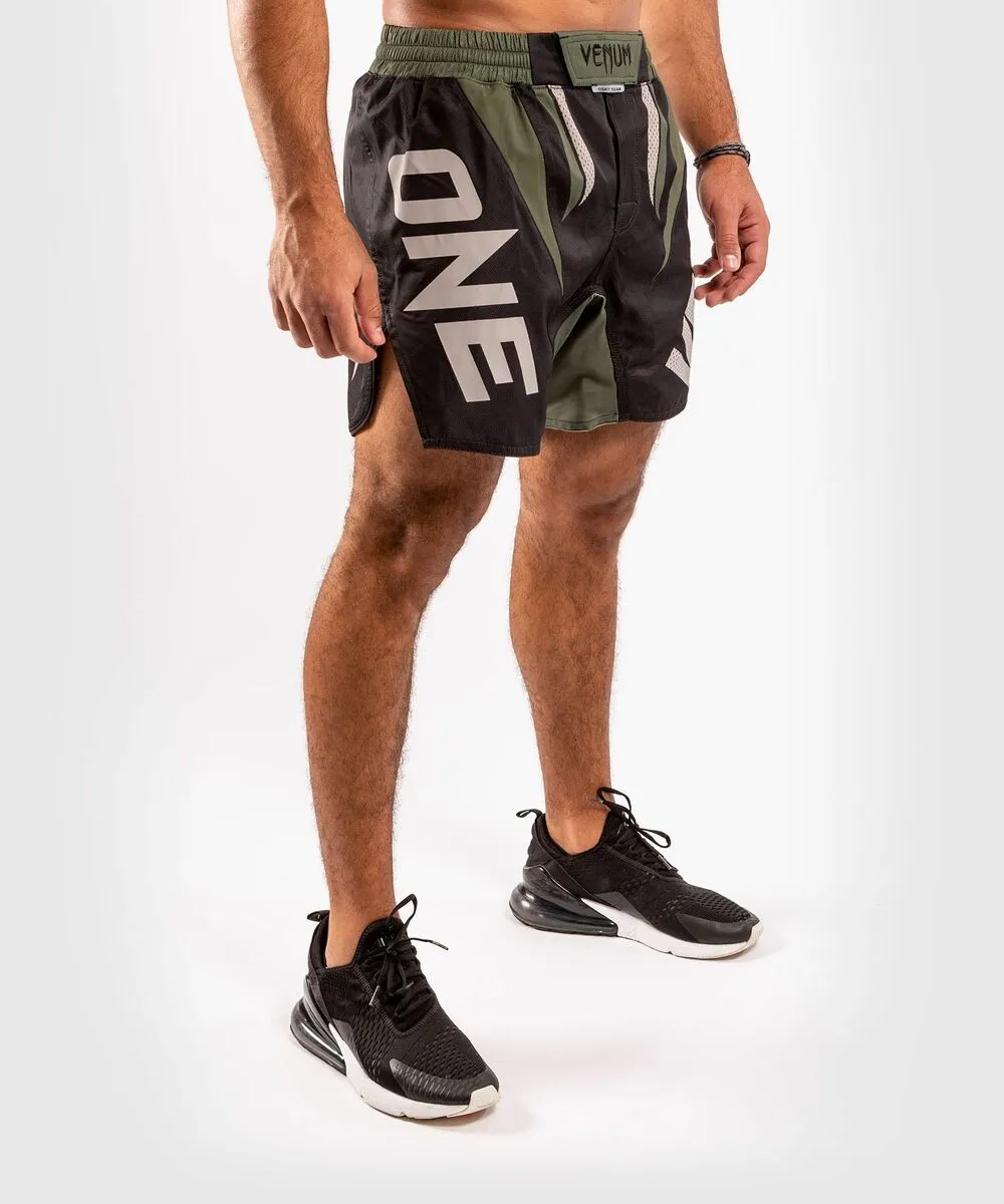 Venum One FC Impact Fightshorts - Black-Khaki 5 Venum One FC Impact Fightshorts - Black-Khaki - Image 3