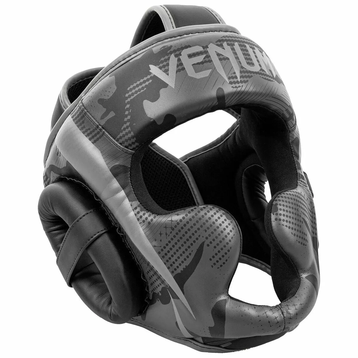 Venum Elite Headgear Black-Dark Camo 3 Venum Elite Headgear Black-Dark Camo