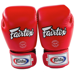 Fairtex Boxing Gloves BGV8 10 Fairtex Boxing Gloves BGV8 -Training gear shop fairtex hanskat punainen iso