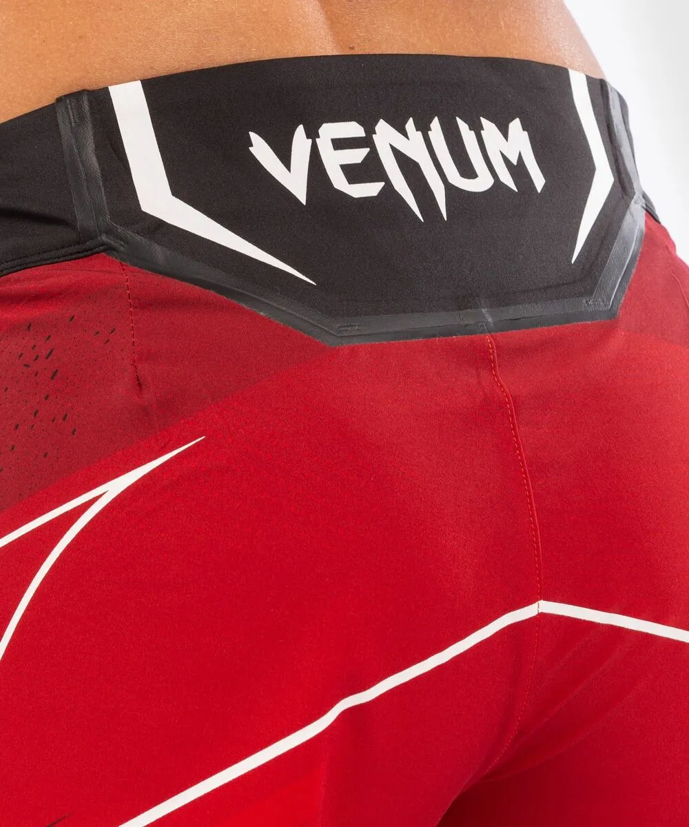 UFC Venum Authentic Fight Night Women's Shorts - Short Fit - Red 9 UFC Venum Authentic Fight Night Women's Shorts - Short Fit - Red - Image 7
