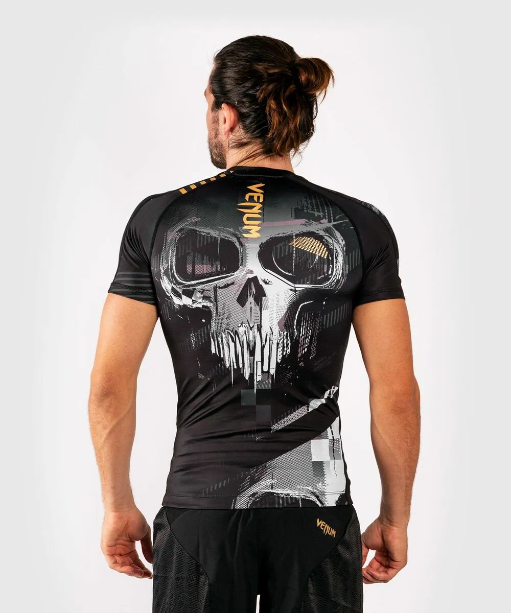Venum Skull SS Rashguard, Black 4 Venum Skull SS Rashguard, Black - Image 2
