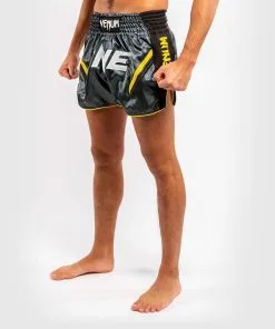 Venum ONE FC Impact Muay Thai Shorts - Grey-Yellow 12 Venum ONE FC Impact Muay Thai Shorts - Grey-Yellow -Training gear shop fe0770f7138a8243f4dafb1da83ae4266d2cad47 SHORT MUAYTHAI ONEFC GREY YELLOW 02