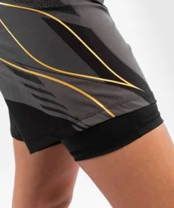 UFC Venum Authentic Fight Night Women's Shorts - Long Fit - Champion -Training gear shop fe1e8baa006015825e63c575b754348b65a02768 VNMUFC 00019 126 10