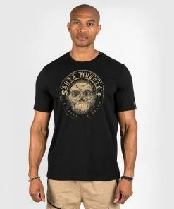 Venum Santa Muerte Dark Side T-shirt (23) - Black/Brown