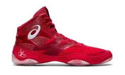 Asics JB Elite IV Wrestling Shoes Classic Red-White