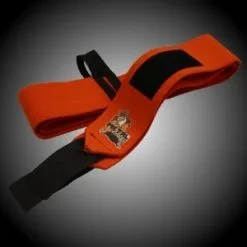 Metal Orange Wrist Wraps