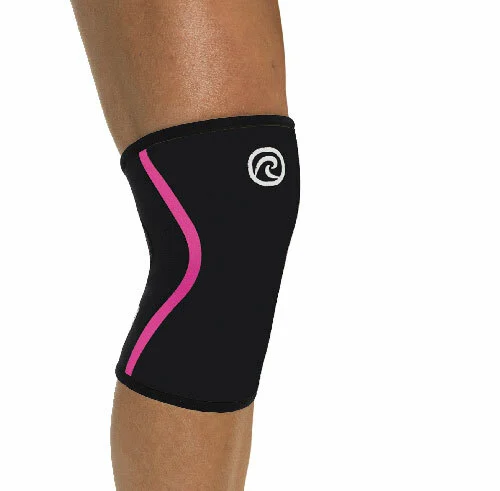 Rehband Rx Knee Support Black/Pink (7mm) 7751 3 Rehband Rx Knee Support Black/Pink (7mm) 7751