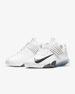 Nike Savaleos Weightlifting Shoe - White/Black -Iron Grey -Training gear shop savaleos weightlifting shoe 8n38qV2028429