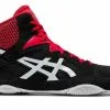 Asics Snapdown 3 Wrestling Shoe Black-White -Training gear shop snapdown3 mustavalko