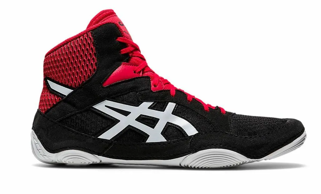 Asics Snapdown 3 Wrestling Shoe Black-White 3 Asics Snapdown 3 Wrestling Shoe Black-White