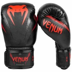 Venum Impact Boxing Gloves -Training gear shop venum 03284 100 10oz venum 03284 100 10oz galery image 2 bg impact black red 1500 02 1