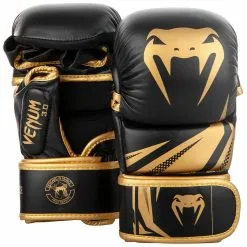 Venum Challenger 3.0 Sparring Gloves -Training gear shop venum 03541 126 venum 03541 126 galery image 1 sparring gloves challenger3.0 black gold 1500 01