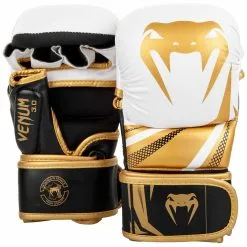 Venum Challenger 3.0 Sparring Gloves -Training gear shop venum 03541 520 venum 03541 520 galery image 1 sparring gloves challenger3.0 white gold 1500 01