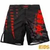 Venum Okinawa 2.0 Kids Fightshorts -Training gear shop venum 03673 100 10 venum 03673 100 10 galery image 1 fs kids okinawa black red 1500 00 1