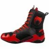 Venum Elite Boxing Shoes, Black-Red -Training gear shop venum 03681 100 venum 03681 100 galery image 6 boxing shoes elite black red 1500 01
