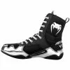 Venum Elite Boxing Shoes, Black-Silver 2 Venum Elite Boxing Shoes, Black-Silver -Training gear shop venum 03681 128 venum 03681 128 galery image 6 boxing shoes elite black silver 1500 01
