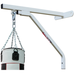 RDX X1 Punch Bag Steel Wall Bracket - White -Training gear shop x1 steel wall bracket white 1